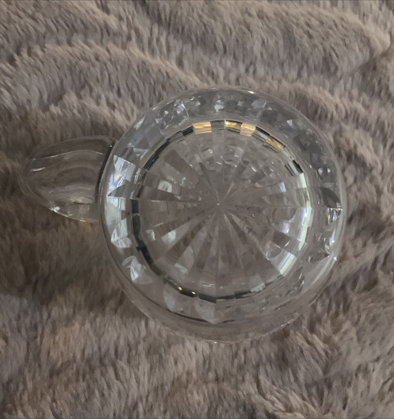 Crystal Glass creamer. - photo 4