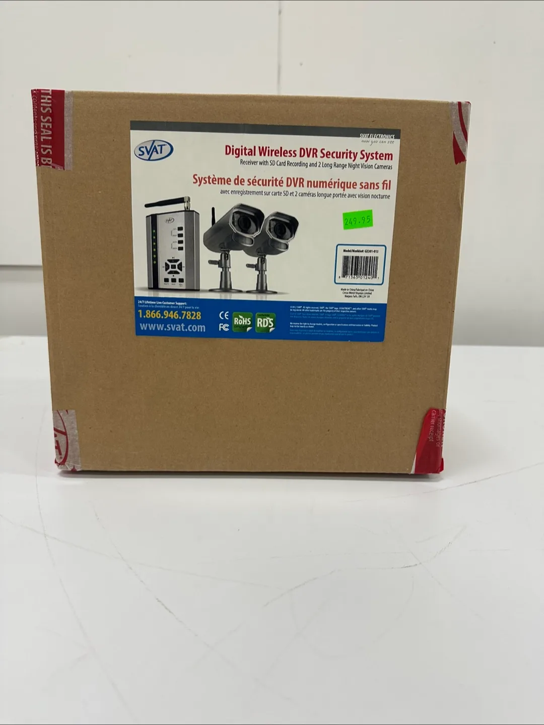 Brand new SVAT Digital Wireless DVR Security System thumbnail
