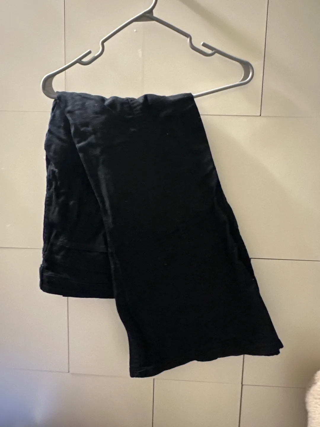 H&M Black Denim Jacket - Size 8 thumbnail