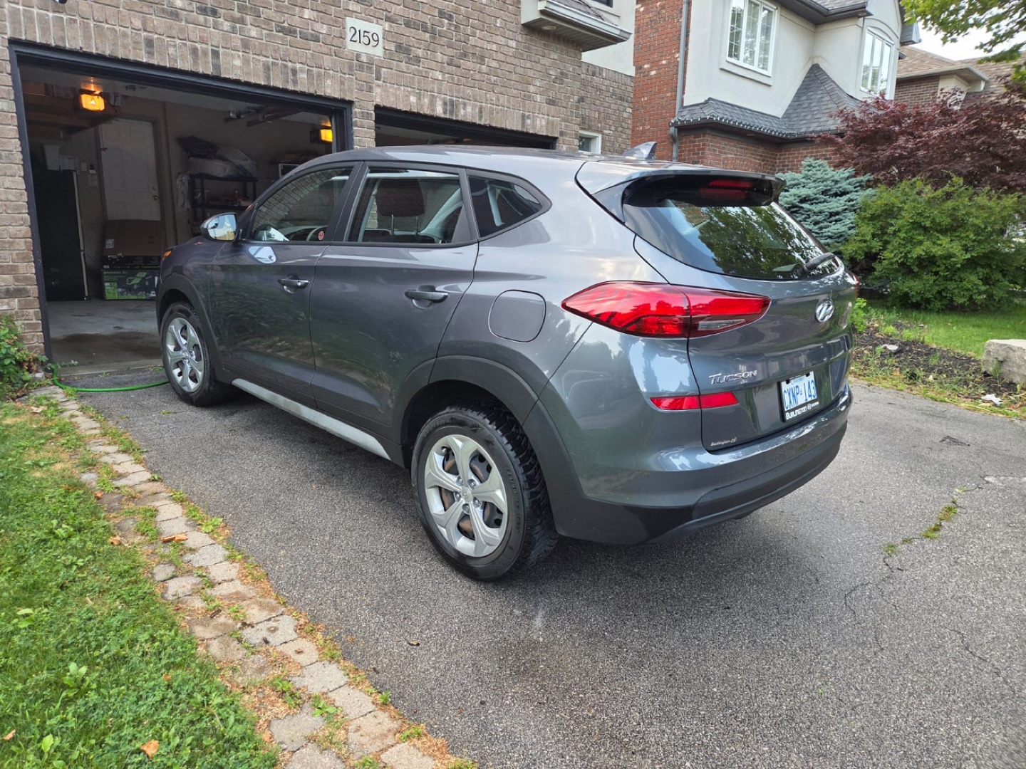 Hyundai Tucson Grey SUV 2019