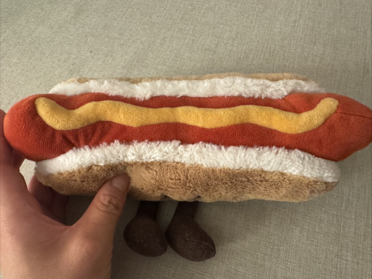 Jellycat amusable hotdog - photo 3