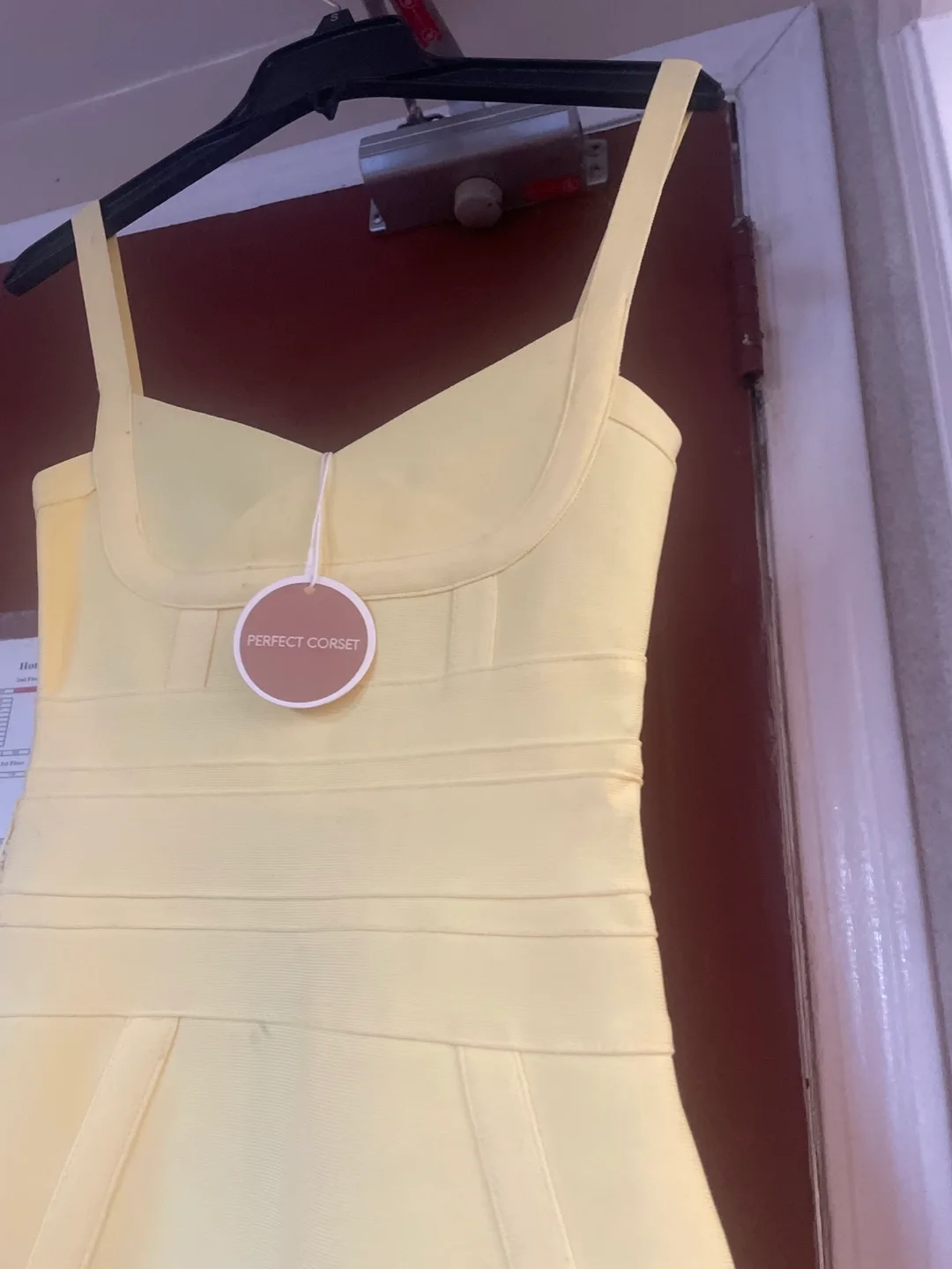 Perfect Corset Yellow Dress thumbnail
