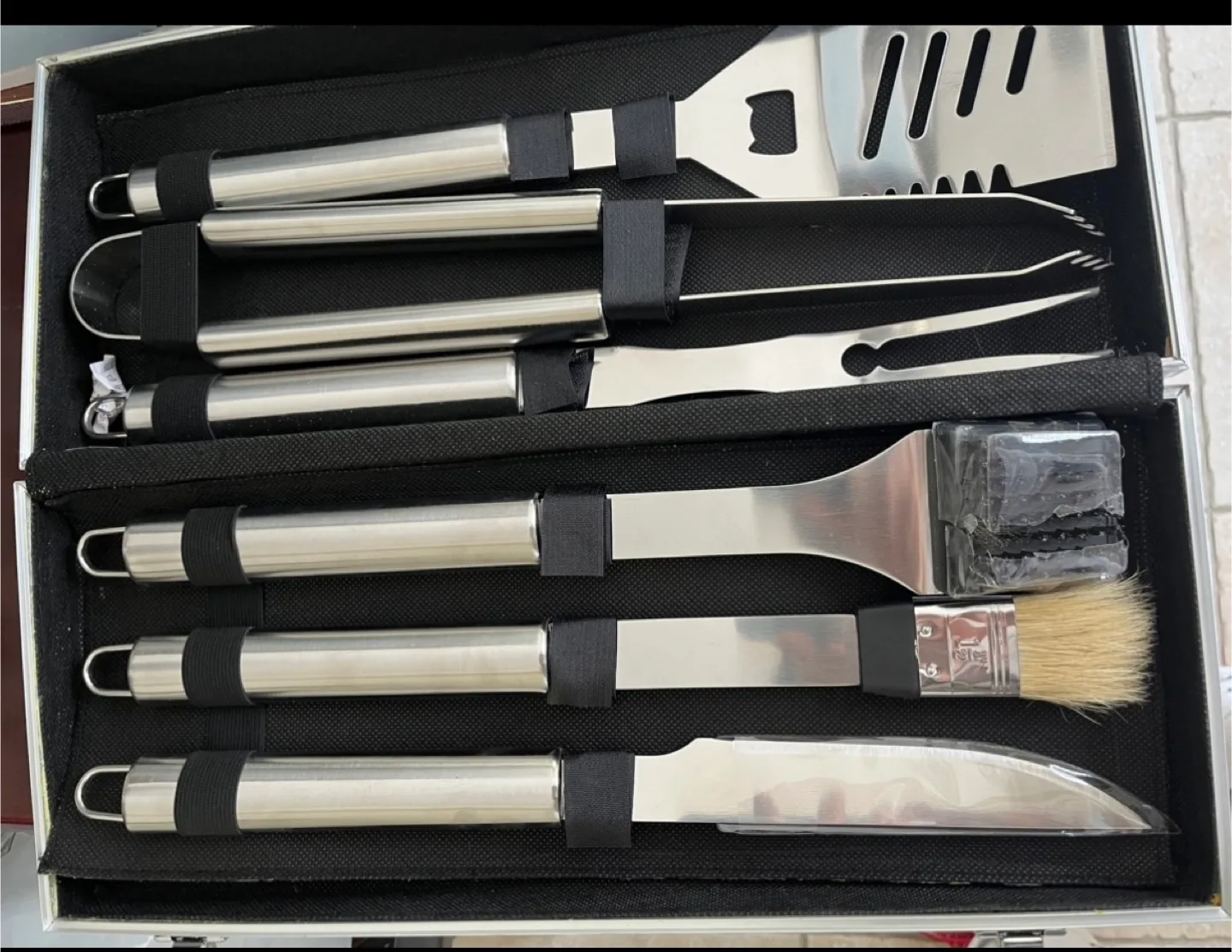 Algonquin Lifestyles Stainless Steel BBQ Set image indicator(3)