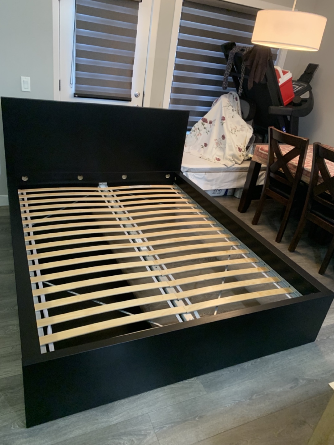 Queen Bed Frame with Storage Drawers - photo 4