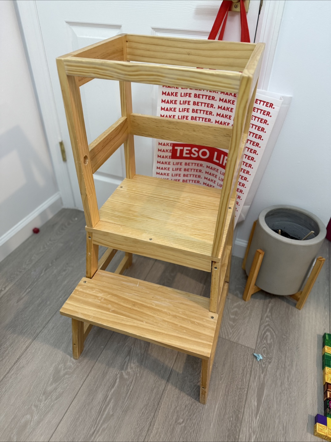 Wooden Kids Learning Tower