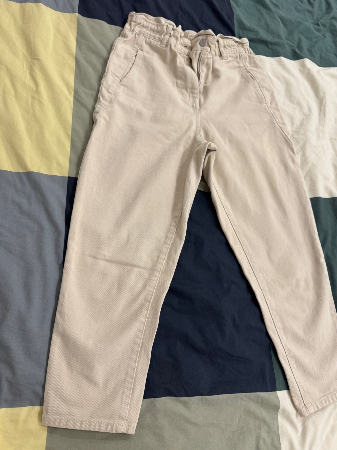 Cache Cache Beige cropped Pants