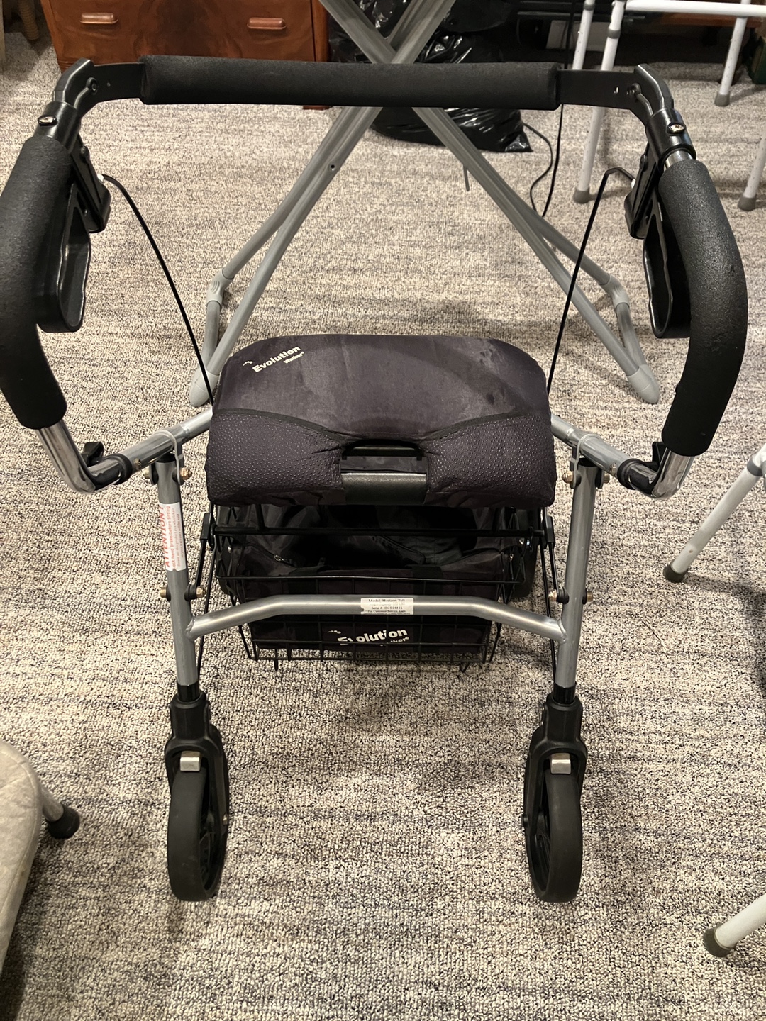 Evolution Walker with Seat & Basket - photo 2