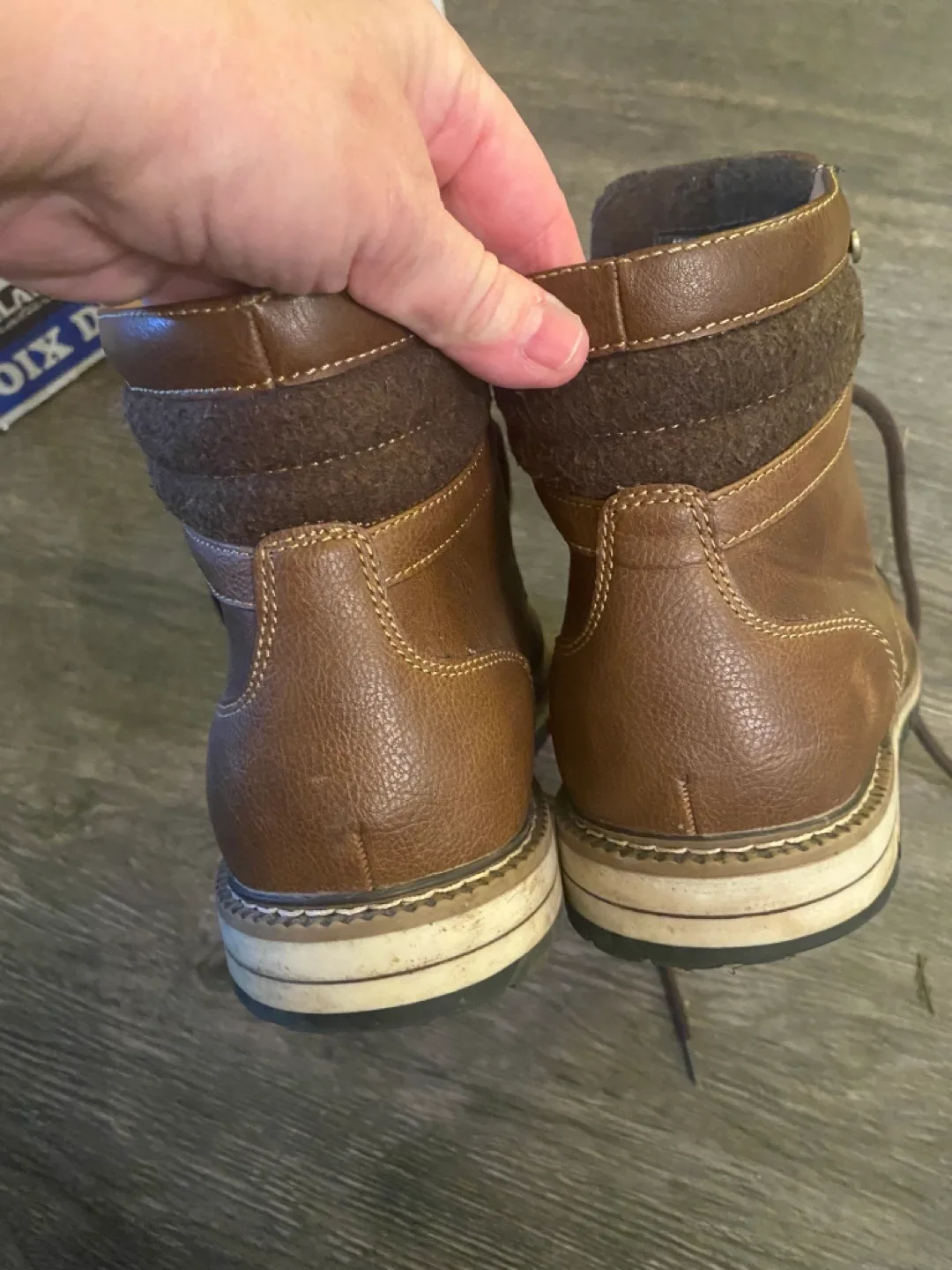 Brown Leather Boots - Size US 8 / EUR 41 thumbnail