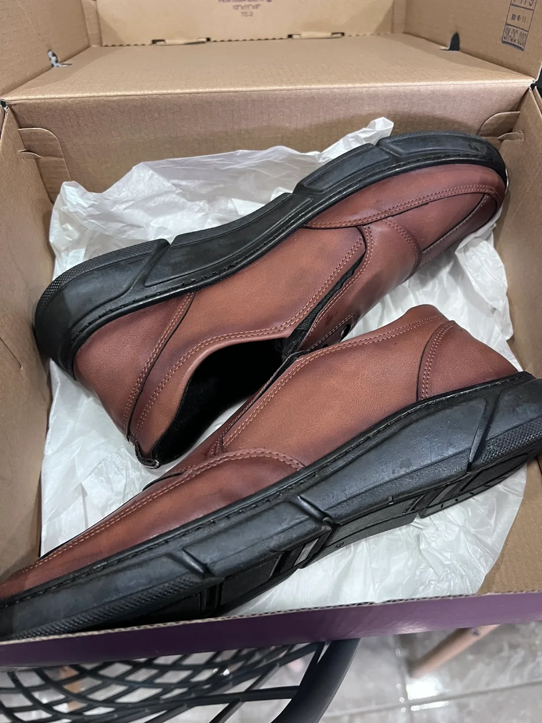 SUMMER MHT Brown Leather Shoes - Size 42 thumbnail