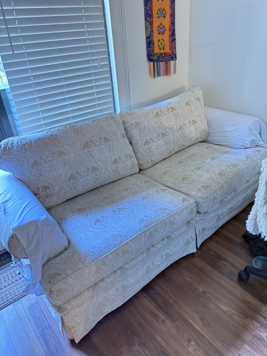 Floral Patterned Sofa