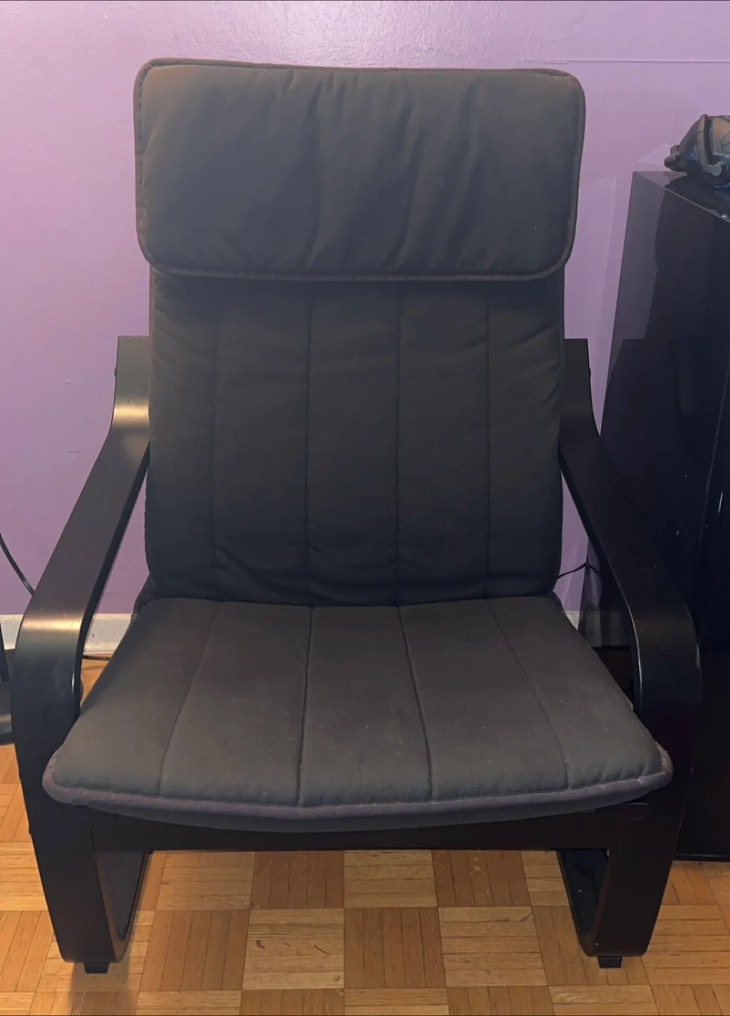 IKEA Poang Chair - Black thumbnail