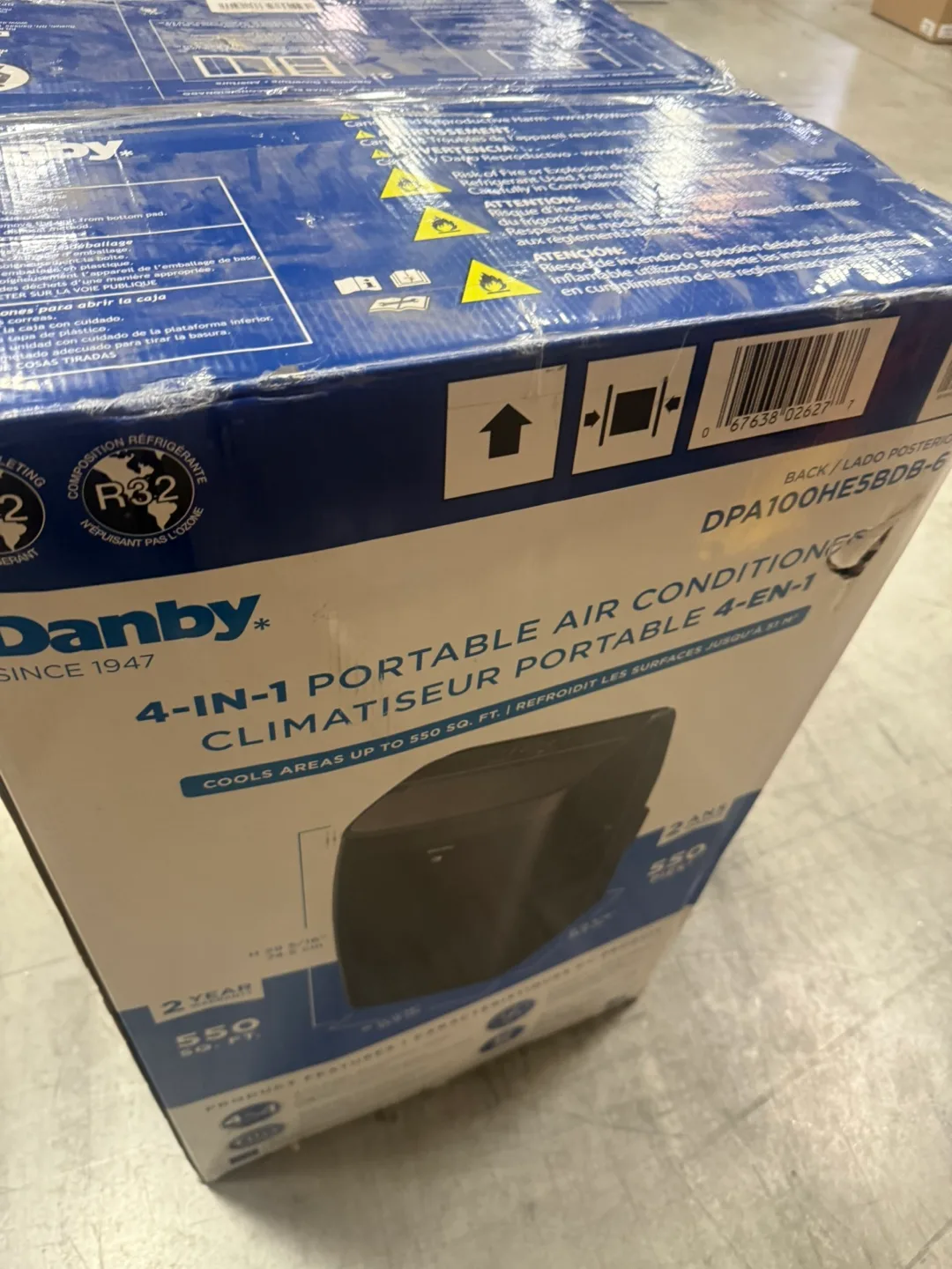 Danby 4-in-1 Portable Air Conditioner - NEW thumbnail