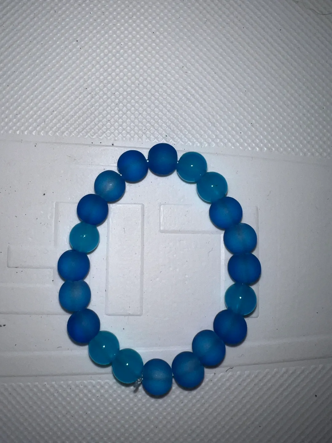 Blue Beaded Bracelet thumbnail