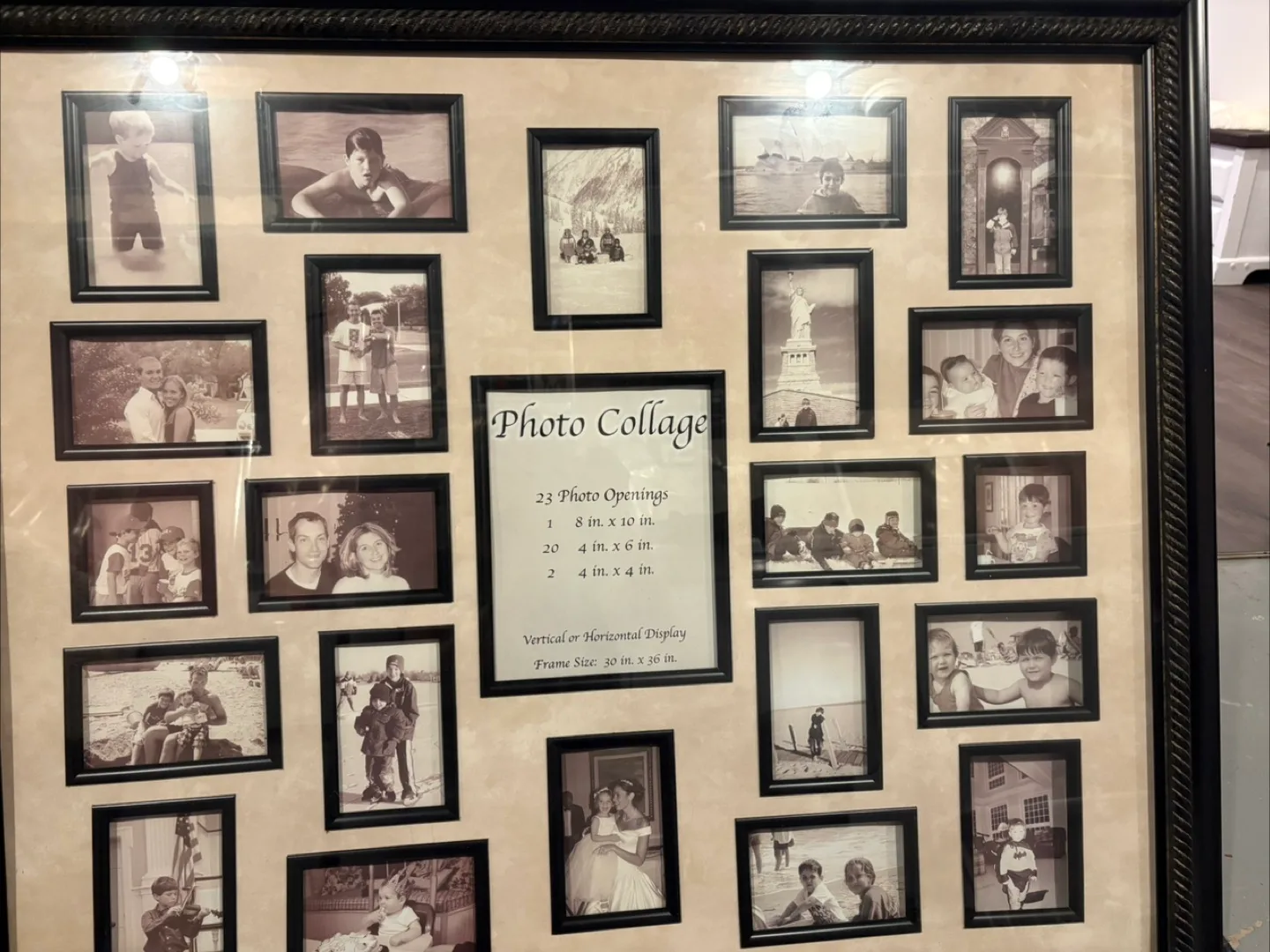 Patton Keepsake Collage Frame - 30x36 thumbnail