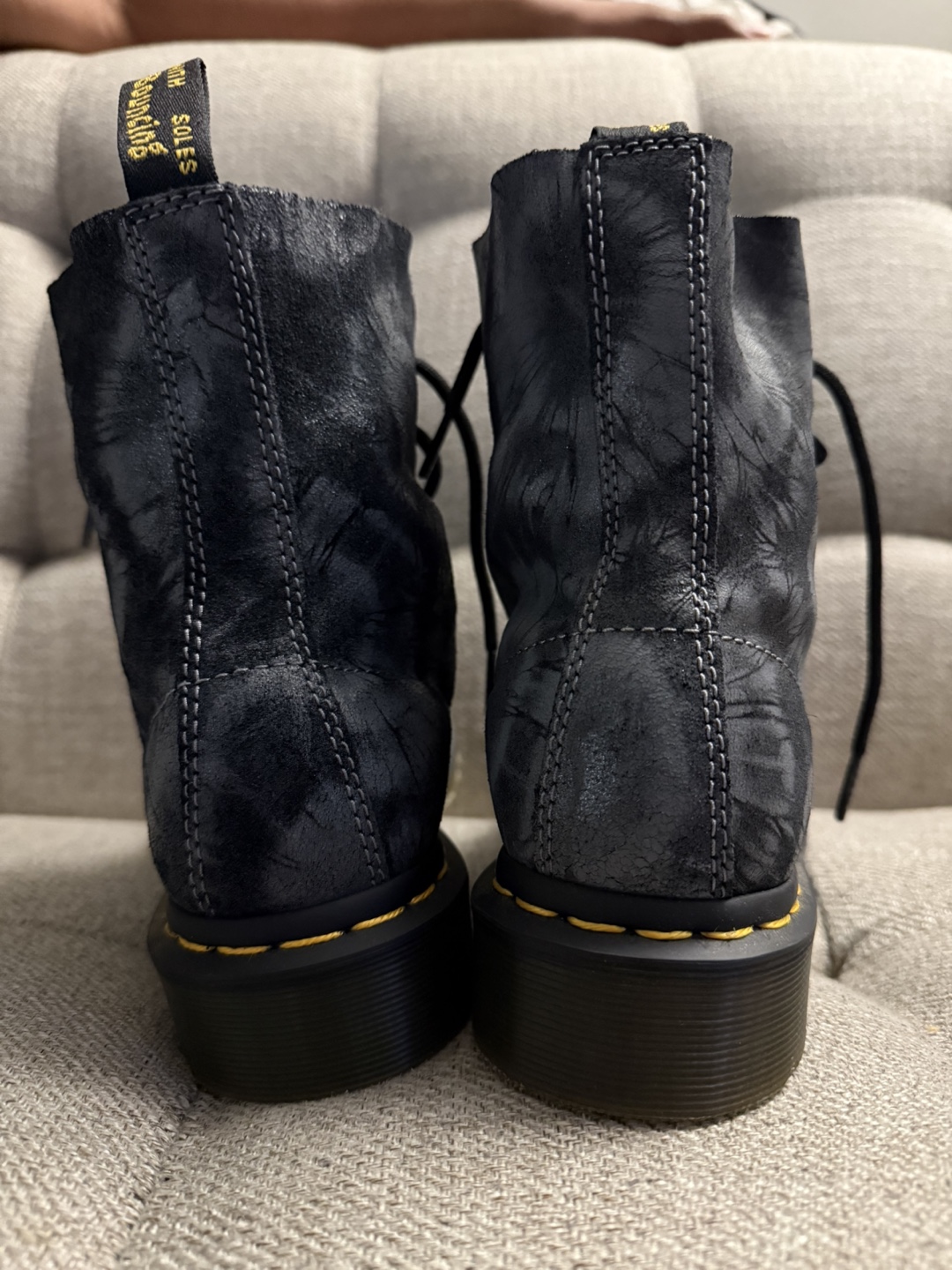 Dr. Martens 1460 Pascal Black Charcoal tie dye - photo 4