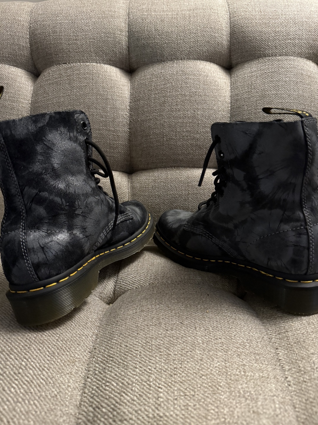 Dr. Martens 1460 Pascal Black Charcoal tie dye - photo 5