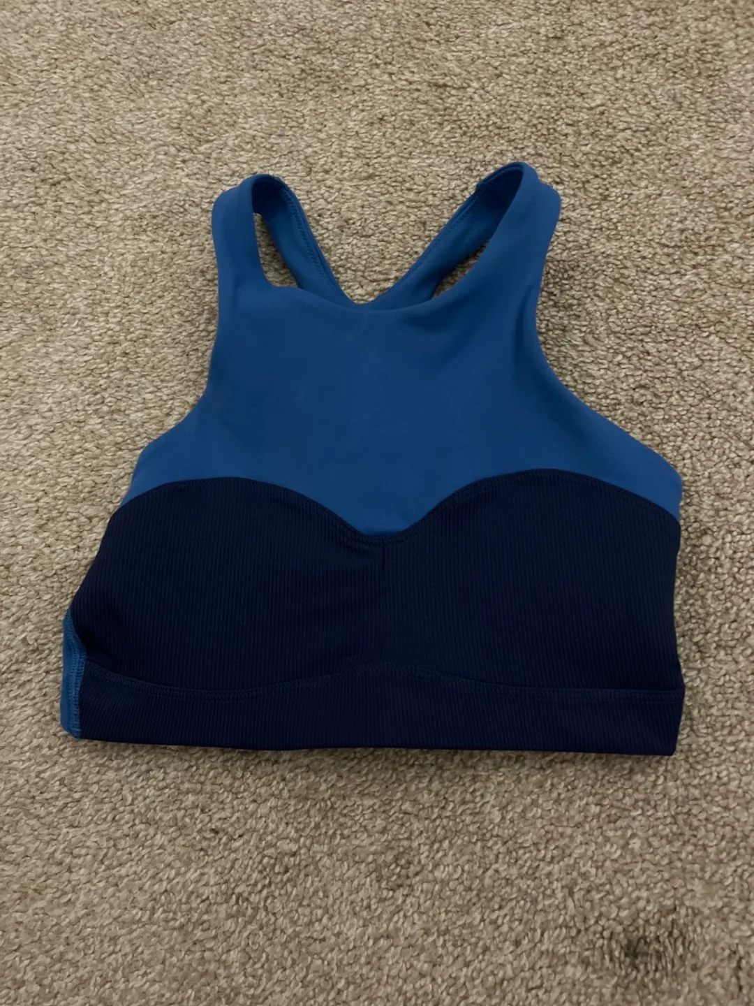 Nike Blue Sports Bra thumbnail