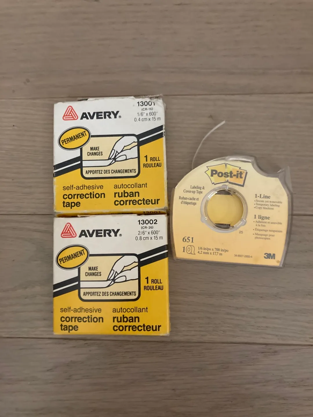 🇨🇦🍁Avery & Post-it Correction Tape Bundle thumbnail