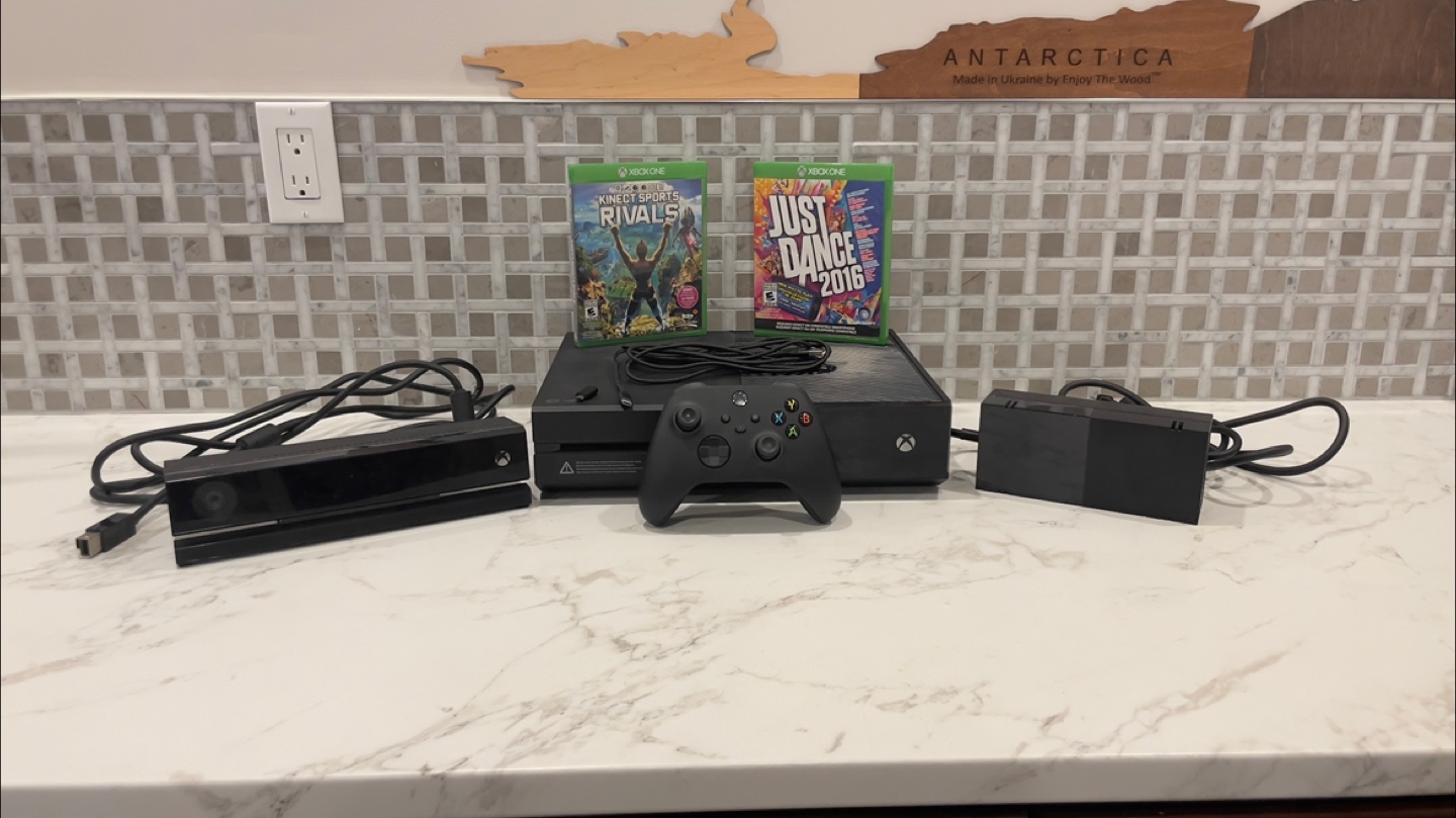 Xbox One Console with Games and Accessories