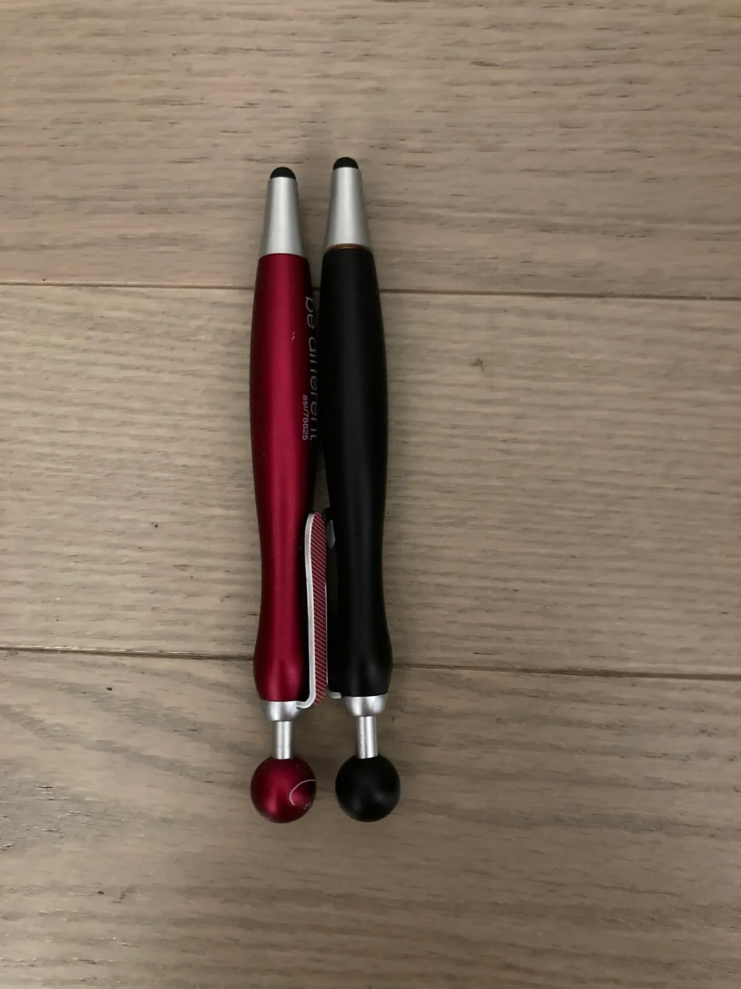 🇨🇦🍁Two branded Stylus/Pens - Red and Black thumbnail