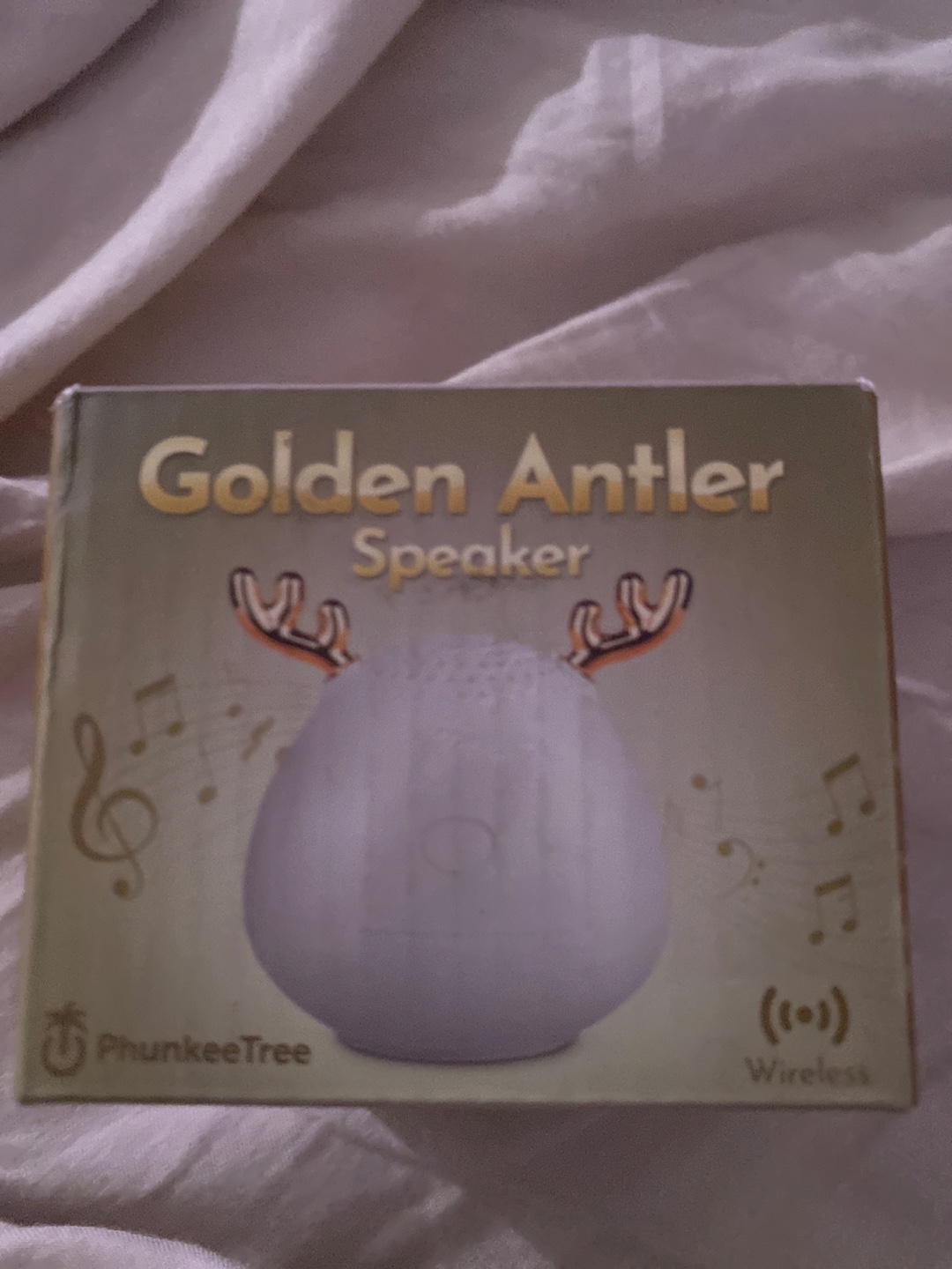 PhunkeeTree Golden Antler Wireless Speaker