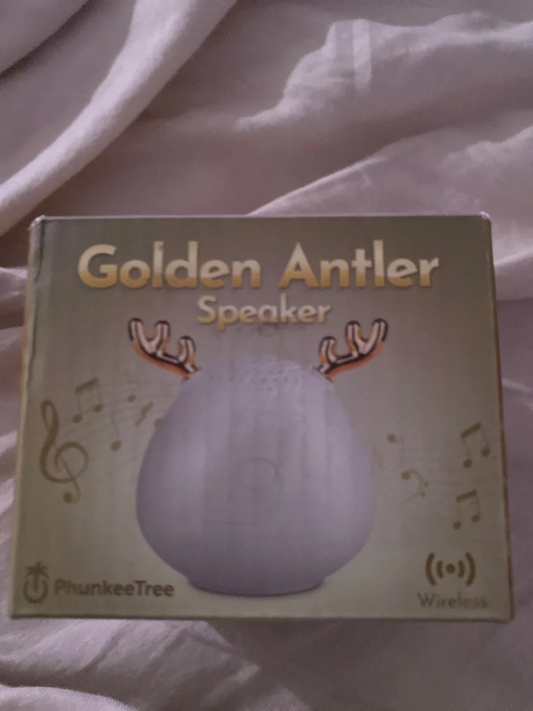 PhunkeeTree Golden Antler Wireless Speaker thumbnail