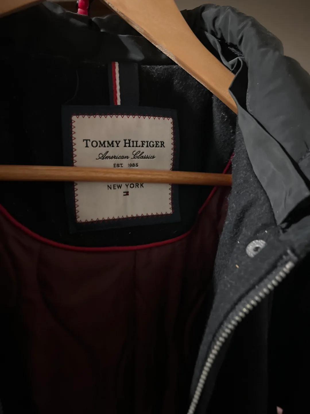 Tommy Hilfiger Wool Blend Coat - Size M image indicator(3)