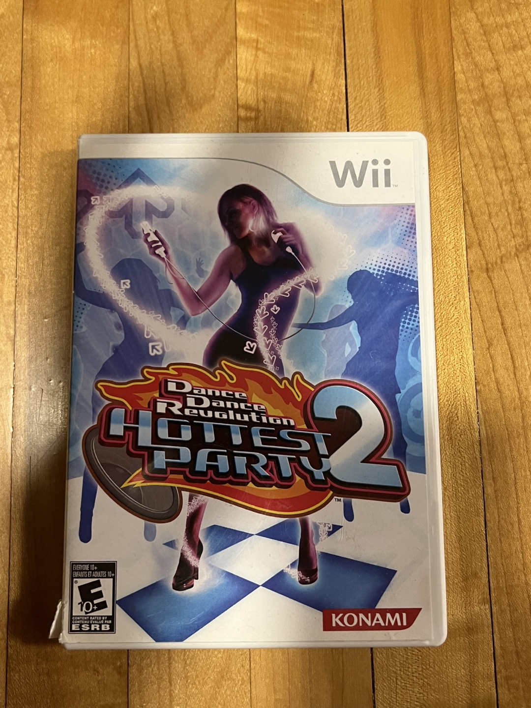 Wii Dance Dance Revolution Hottest Party 2 + 2 Dance Mats