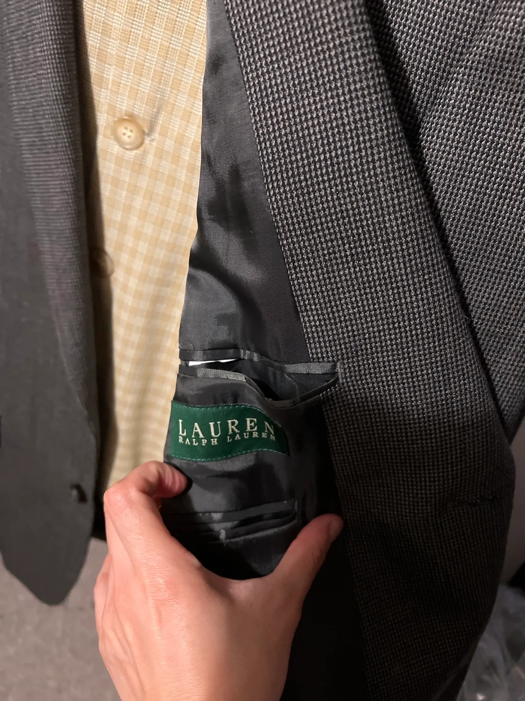 Ralph Lauren Grey Blazer image indicator(2)