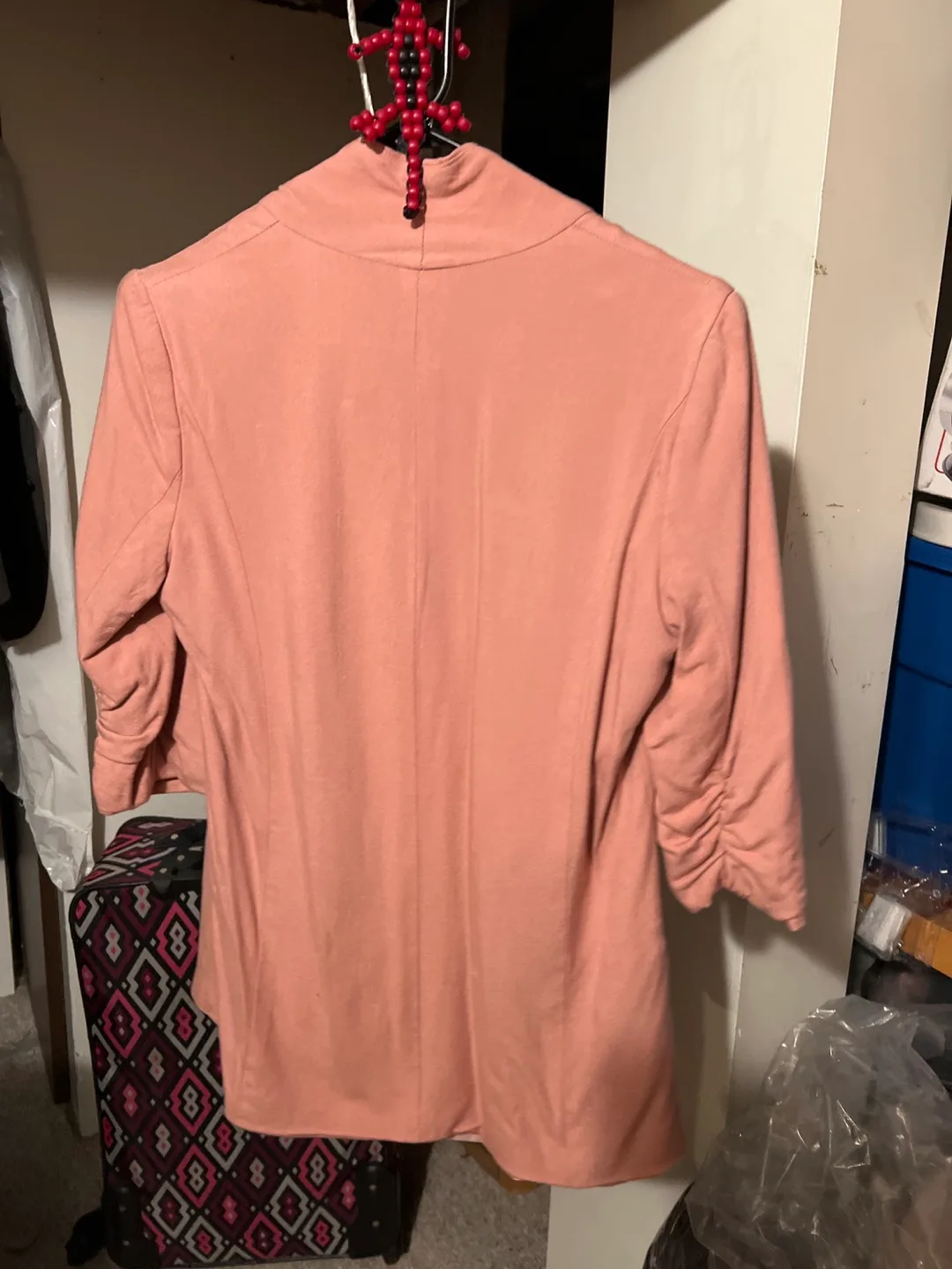 Bar III Pink Rayon Blend Blazer - Size Small image indicator(3)