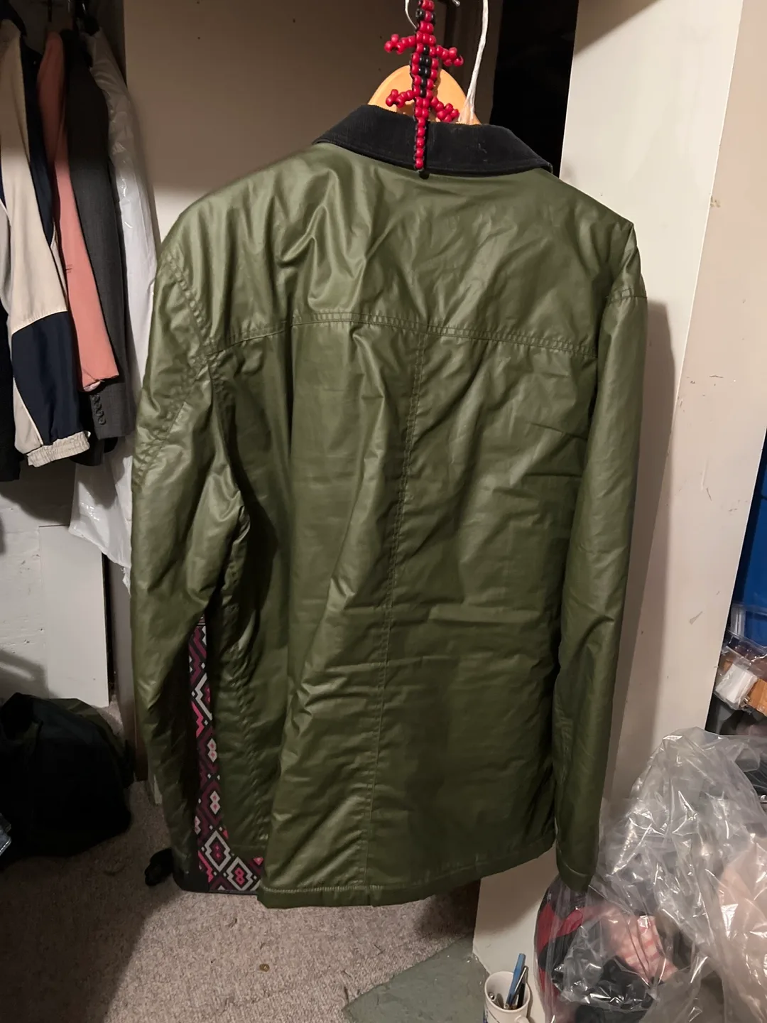 Zara Olive Green XL Jacket image indicator(3)
