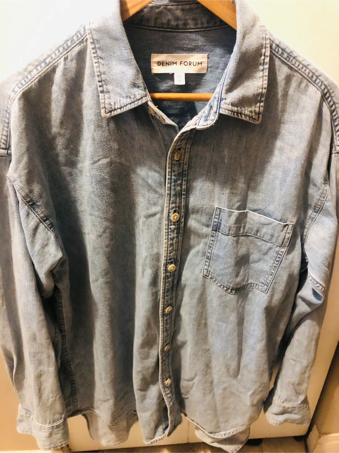 🇨🇦Denim Forum - Men’s Denim Shirt thumbnail