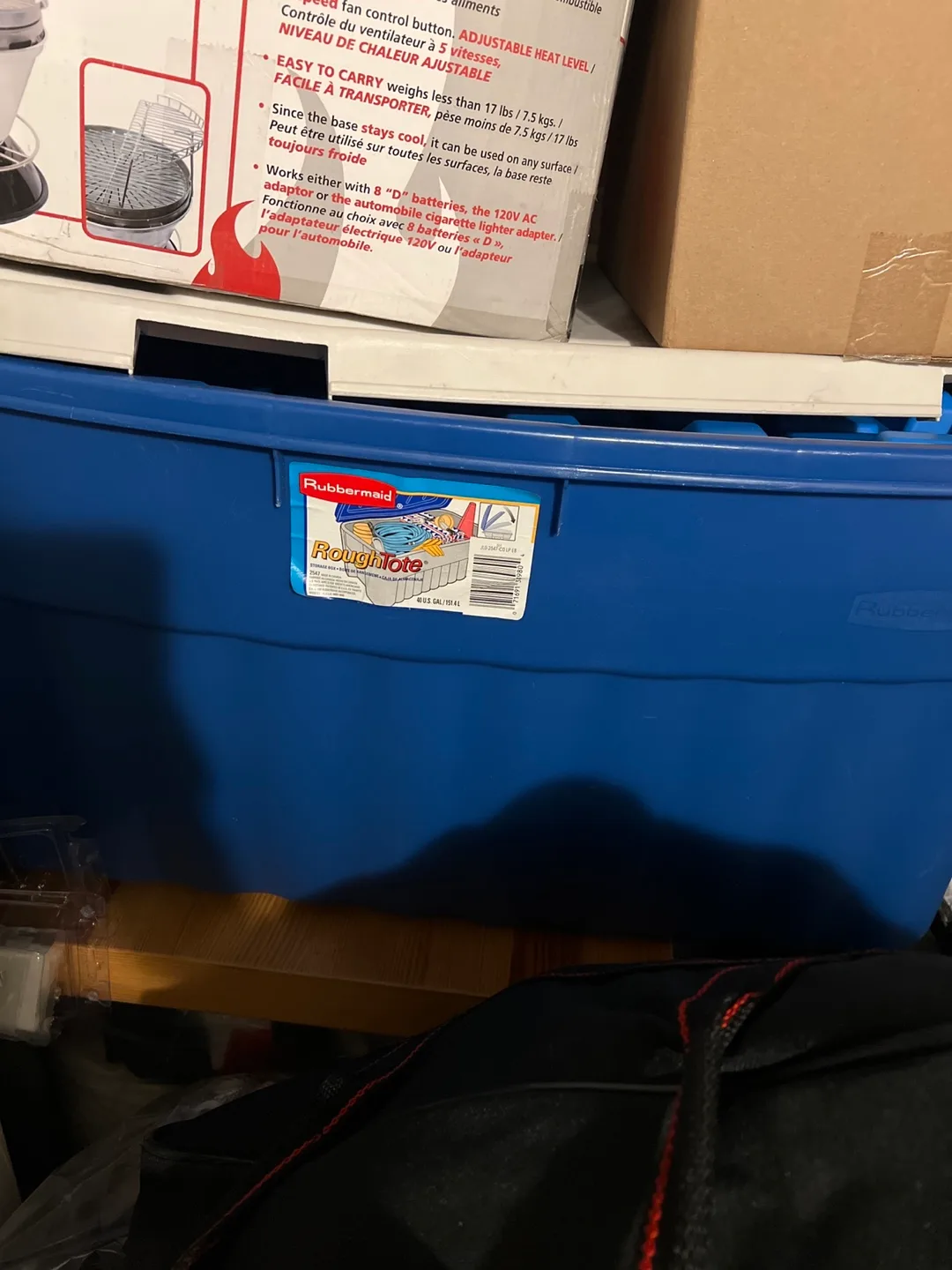 Rubbermaid Rough Tote - 40 Gallon Storage Bin thumbnail