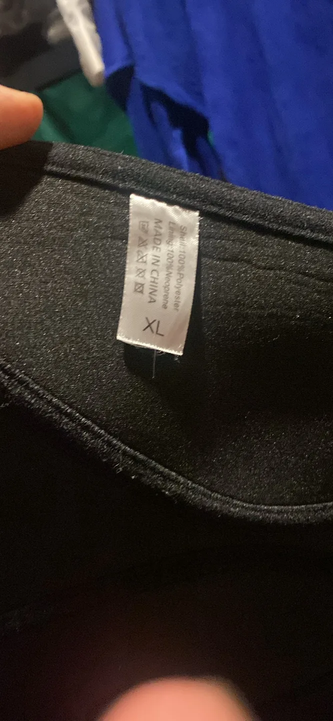 XL Waist Trainer - Black thumbnail