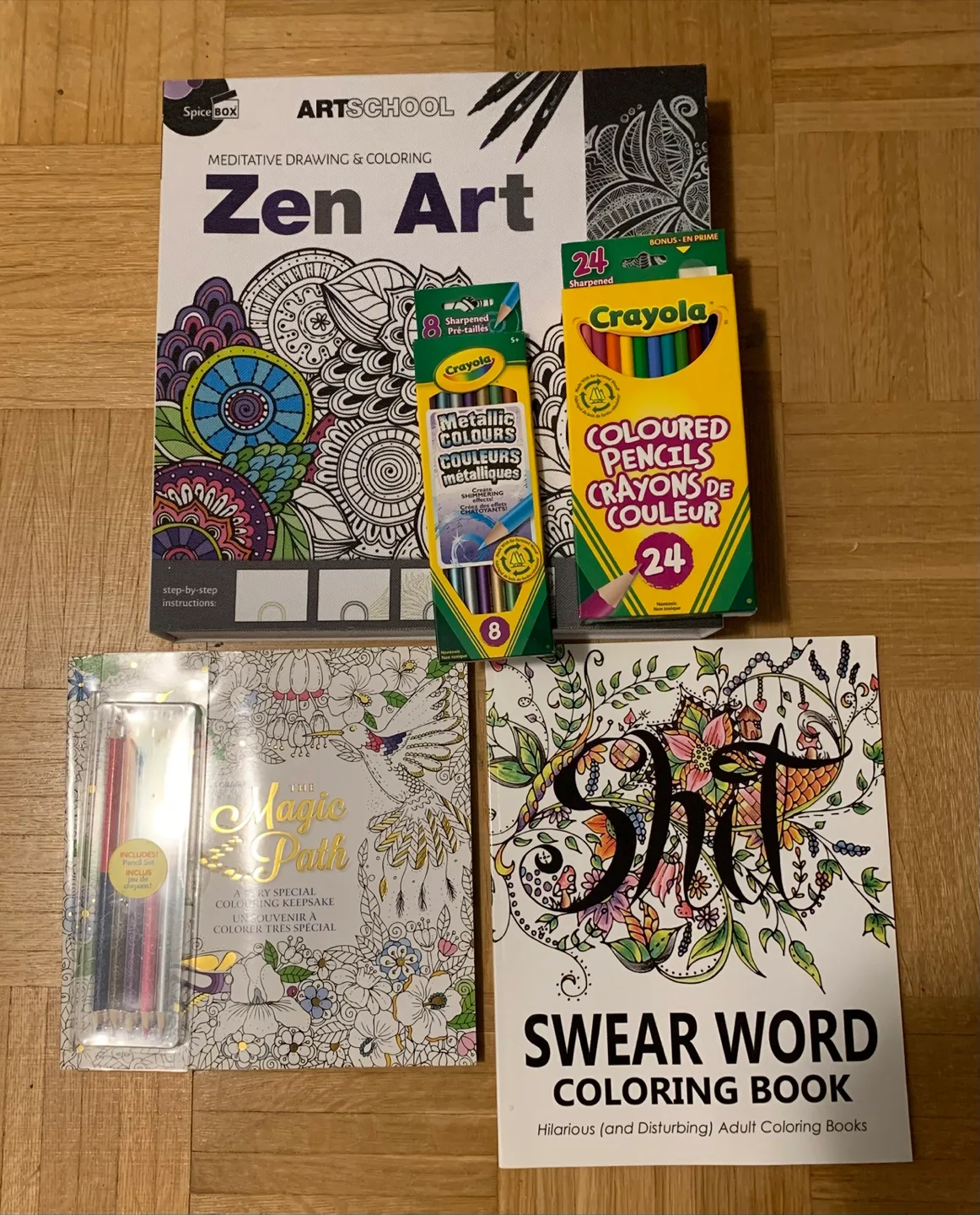 Coloring Books & Crayola Pencil Set thumbnail