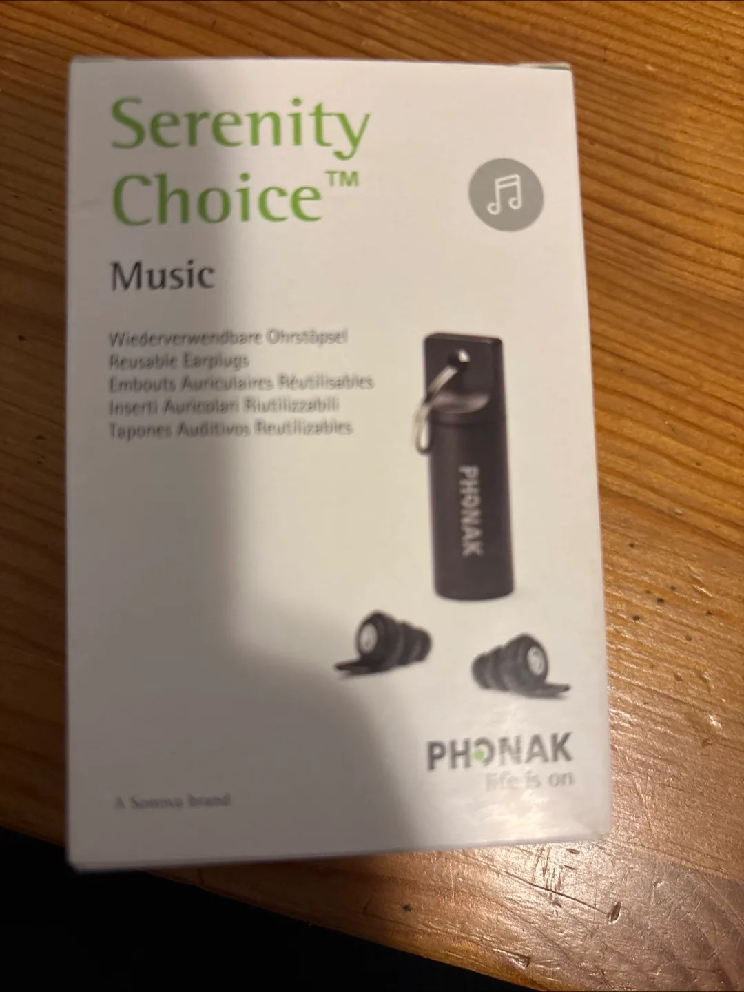 Phonak Serenity Choice Music Earplugs thumbnail