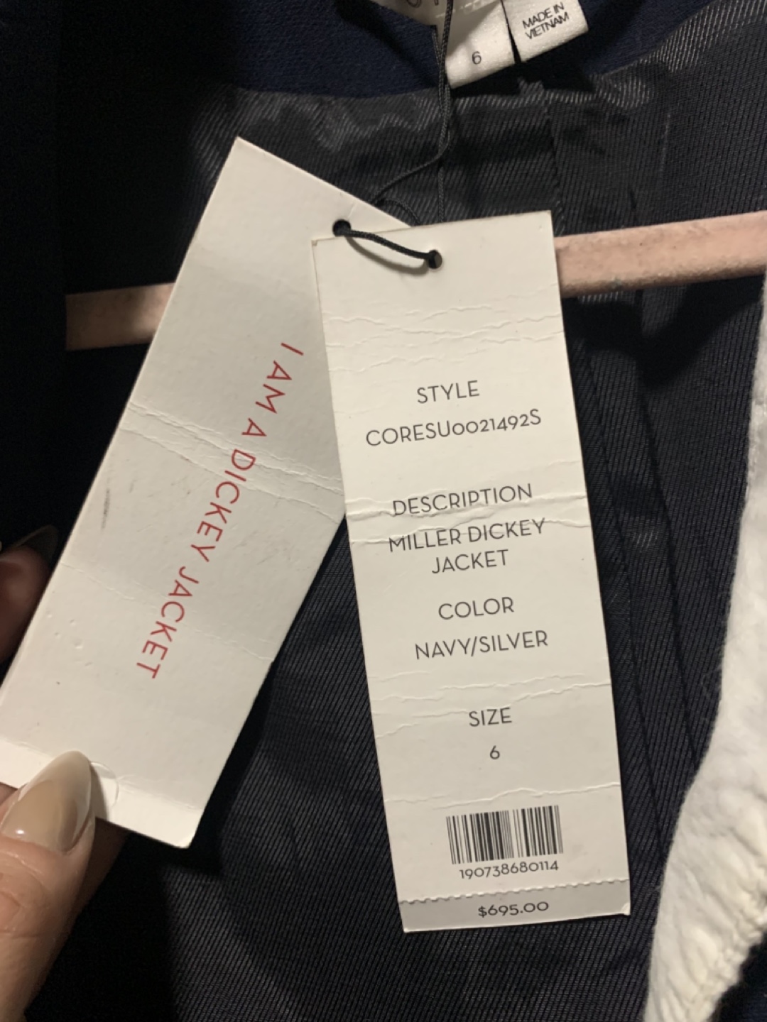 Veronica Beard Miller Dickey Jacket - Size 6 - photo 3