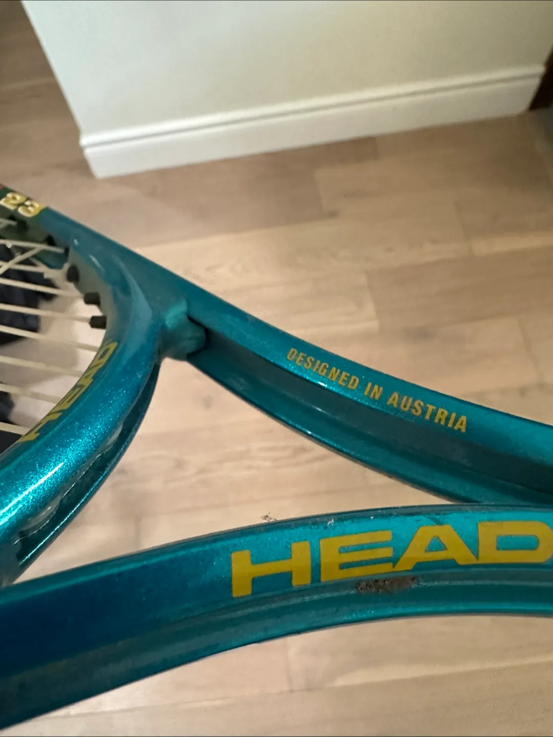 Head Tennis Racket - Blue & Green thumbnail