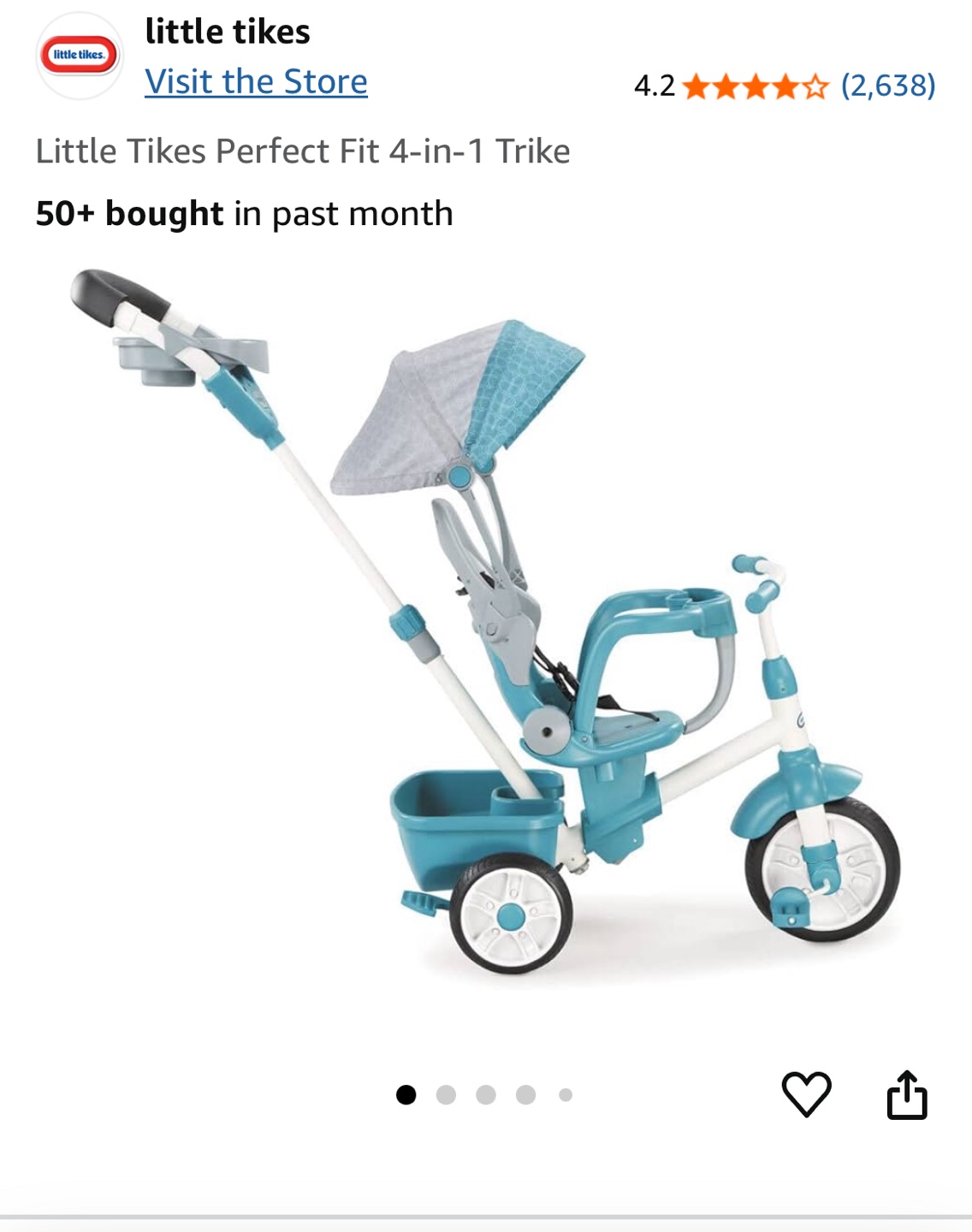 Little Tikes Perfect Fit 4-in-1 Trike