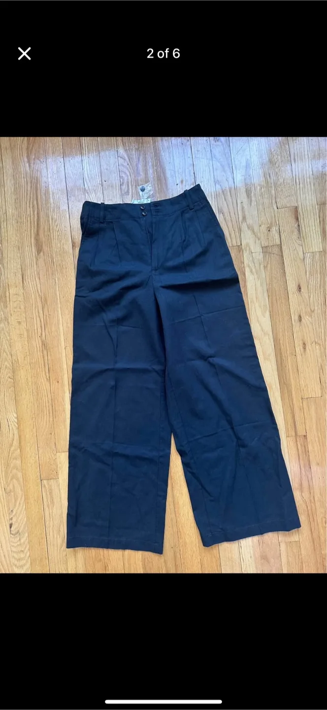 Madewell Black Pants Size 4 thumbnail