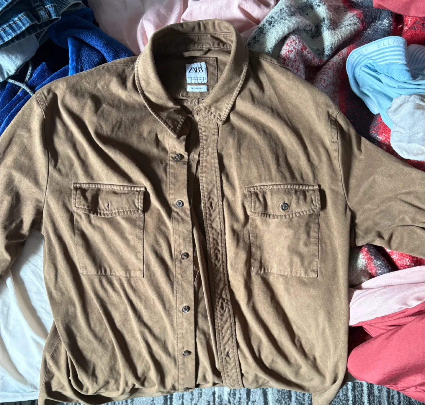 Zara Relaxed Fit Shirt - XL thumbnail