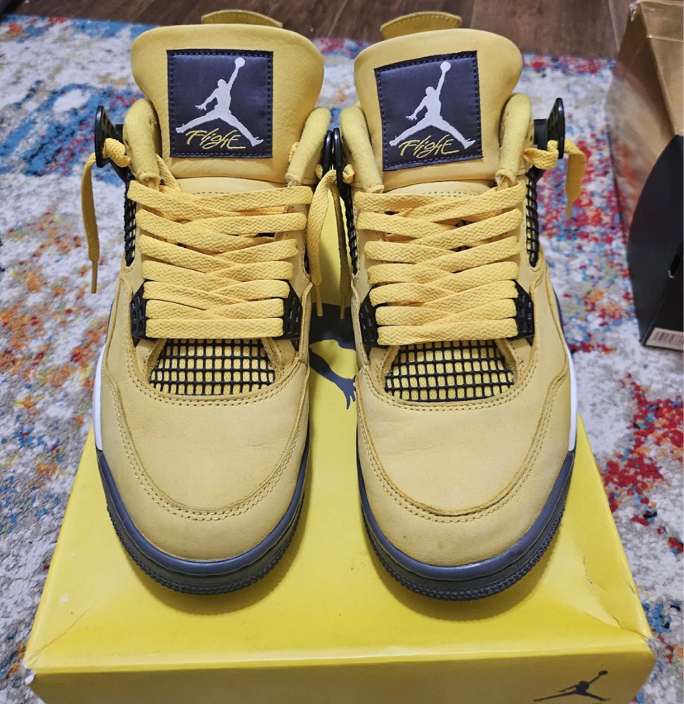 Jordan 4 Retro 'Lightning' Shoes thumbnail