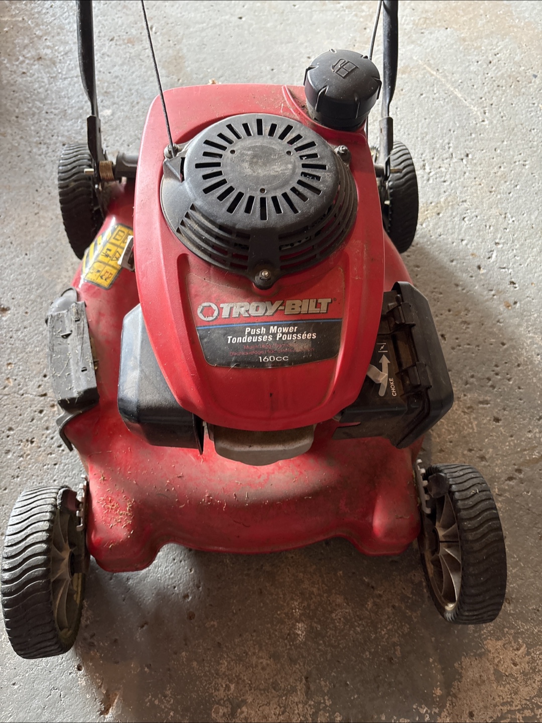 Troy-Bilt Push Mower - 160cc