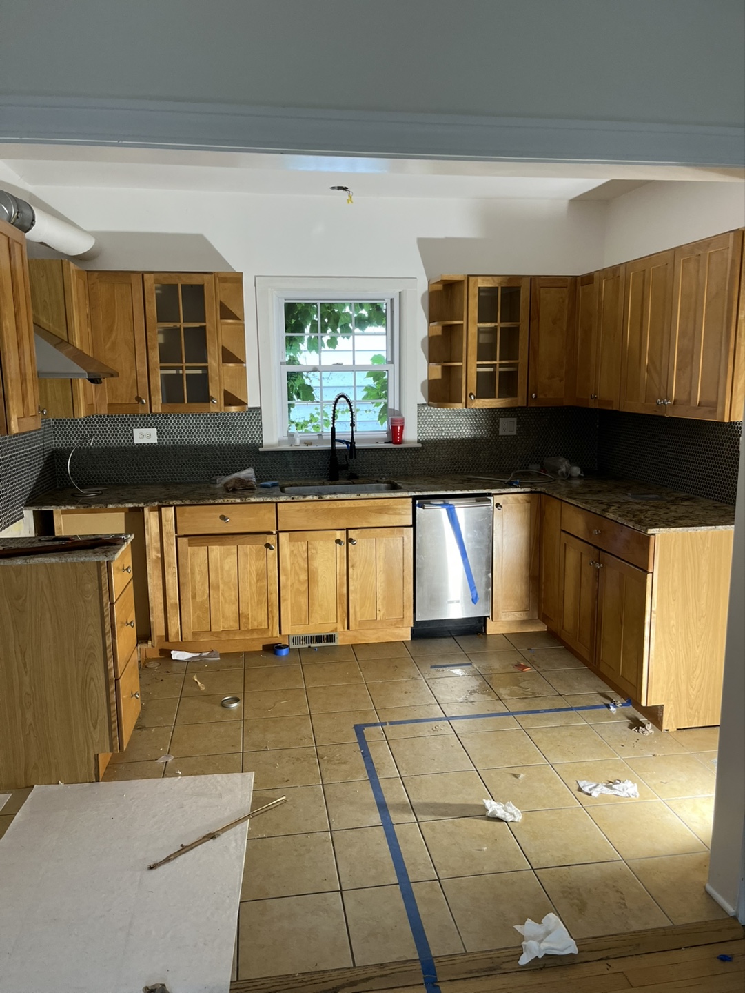 Kitchen cabinets