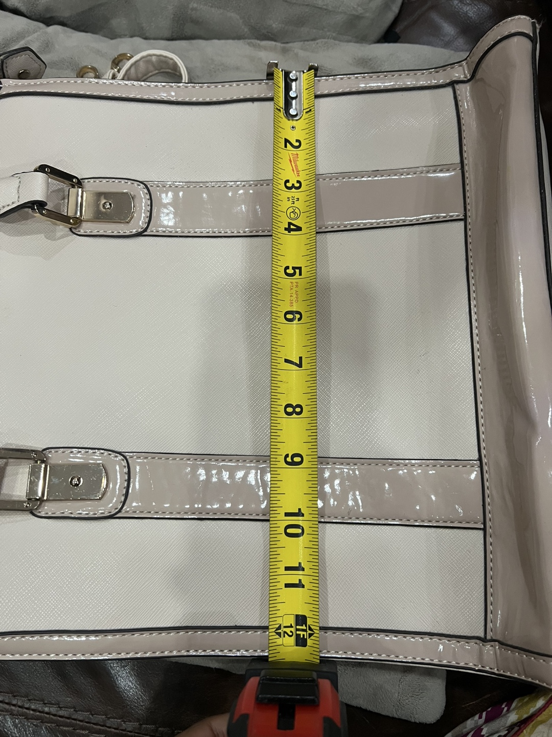 New Look Cream & Beige Tote Bag - photo 3