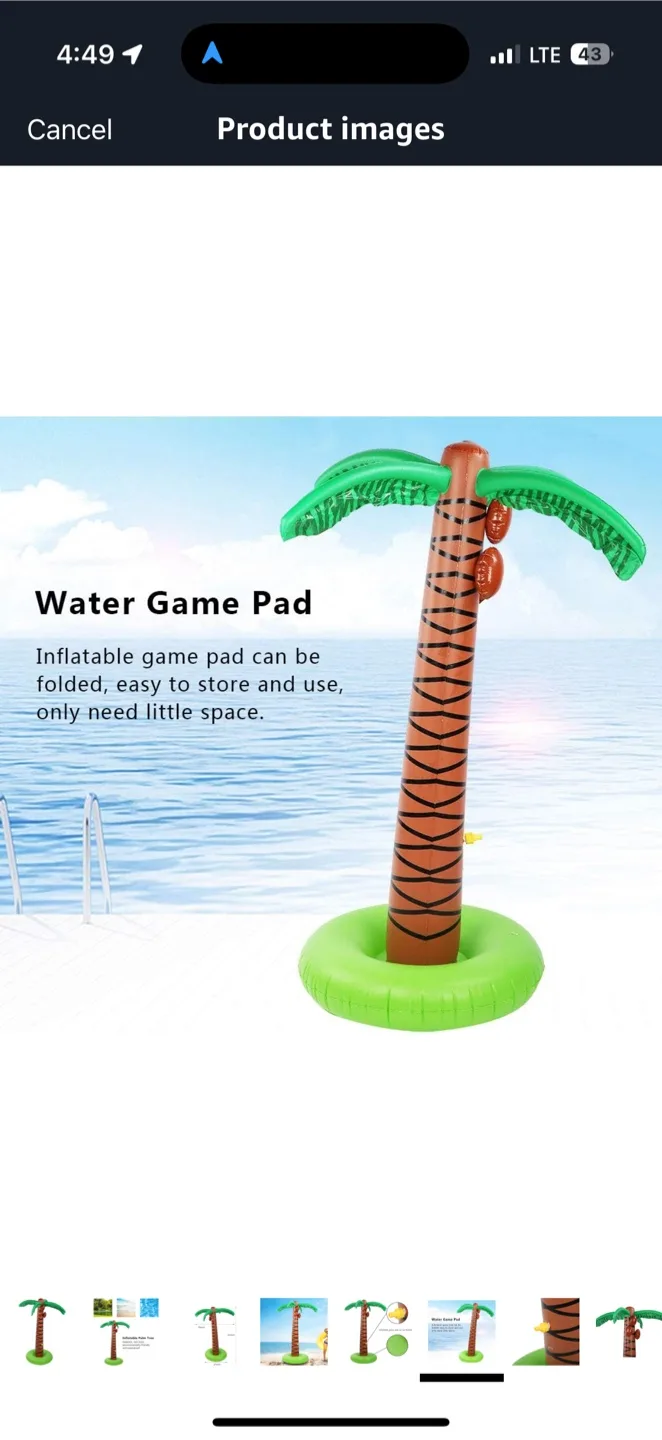 Inflatable Palm Tree Sprinkler image indicator(2)