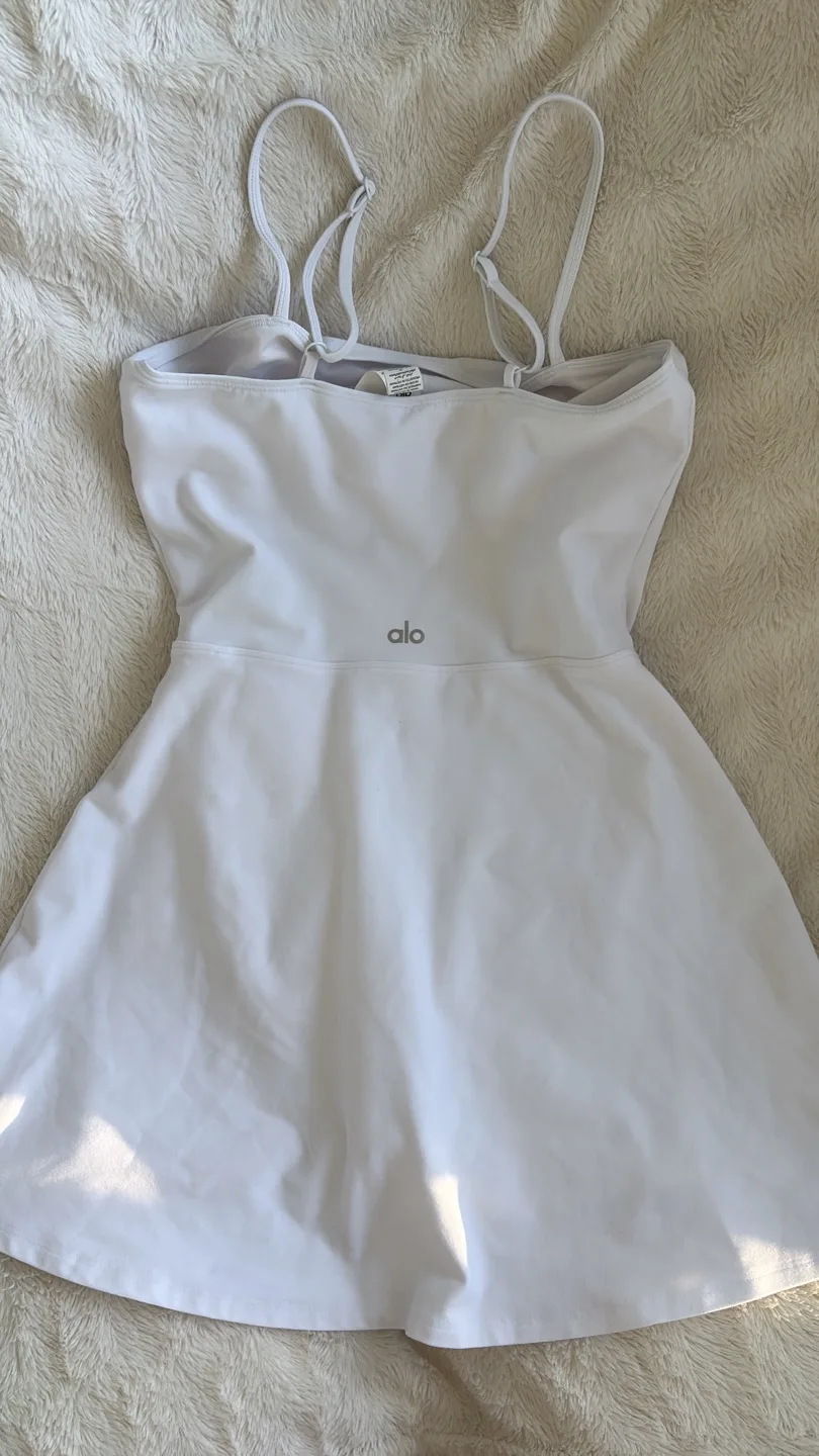 Alo Yoga Alosoft Courtside Tennis Dress image indicator(2)