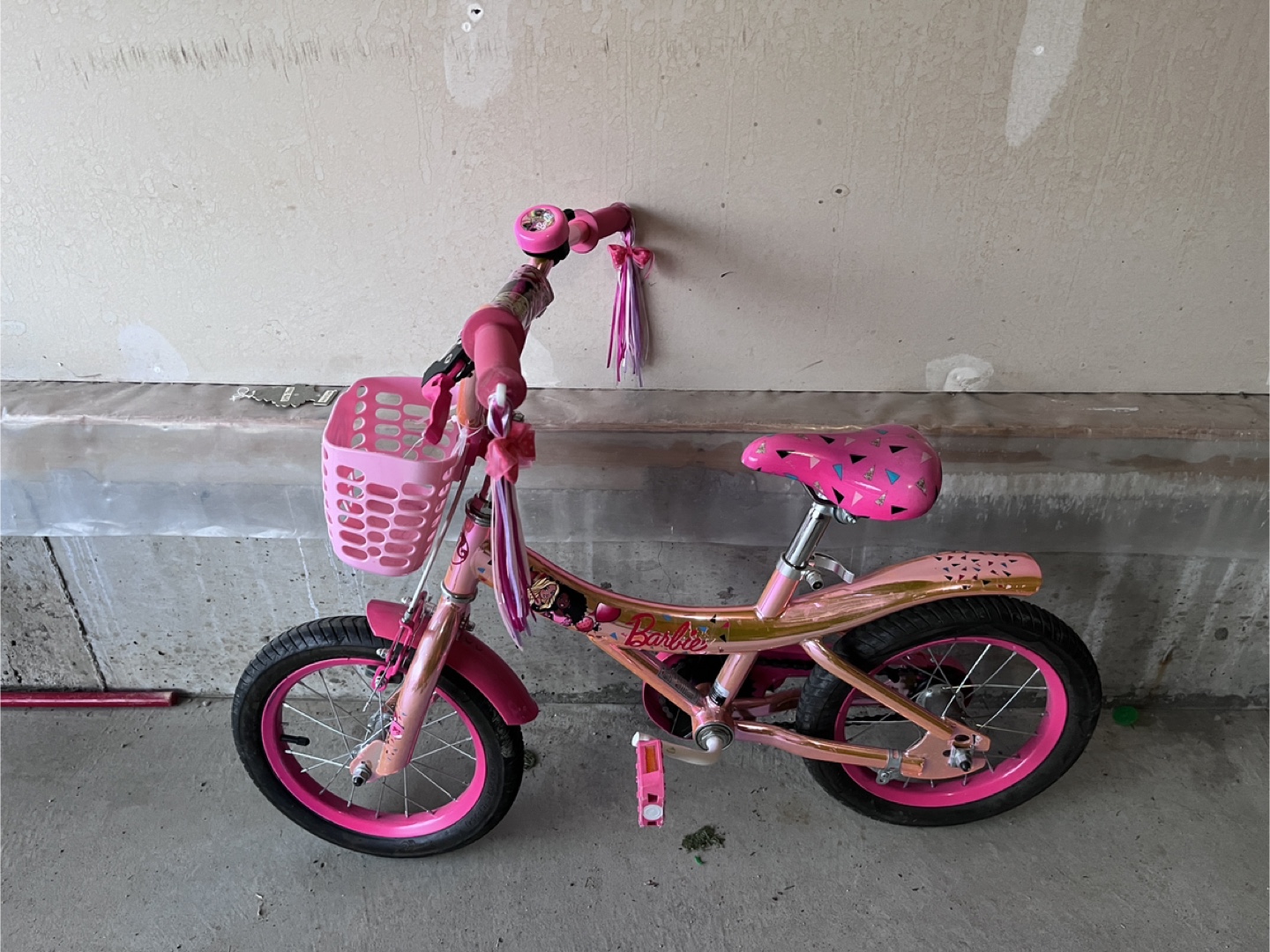 Barbie Kids Bike - Pink