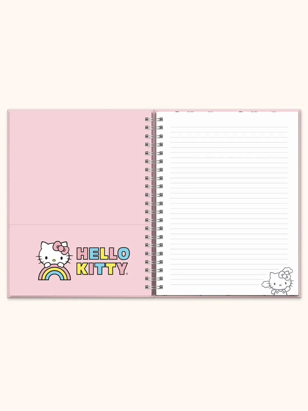 Hello Kitty Extra Large Hard Cover Spiral Notebook 🇨🇦 image indicator(5)