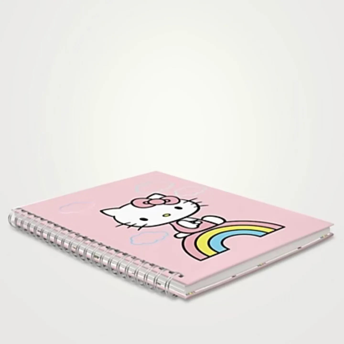 Hello Kitty Extra Large Hard Cover Spiral Notebook 🇨🇦 image indicator(3)